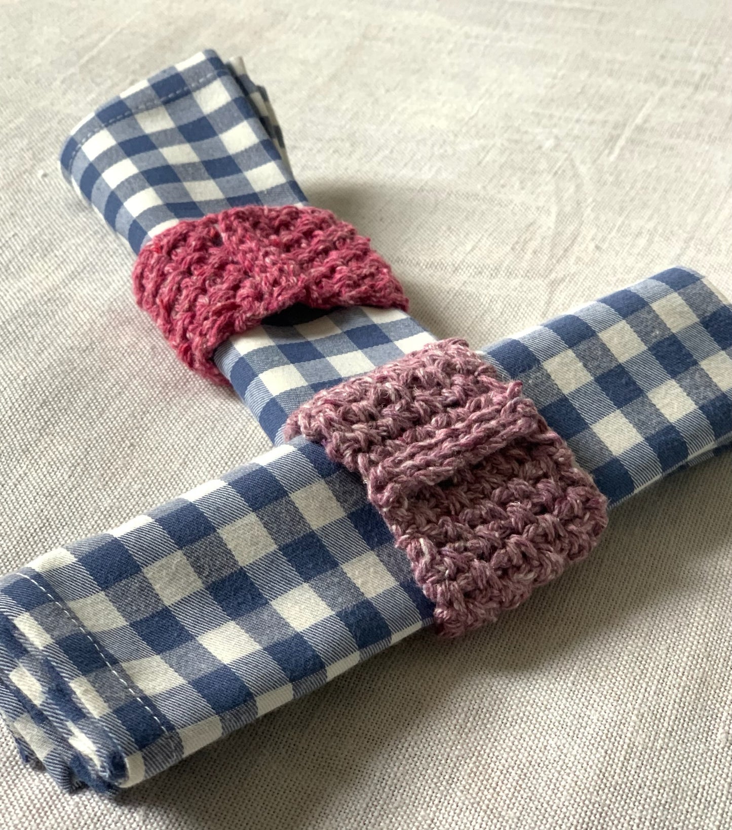 Crochet Napkin Rings (Pack 2)