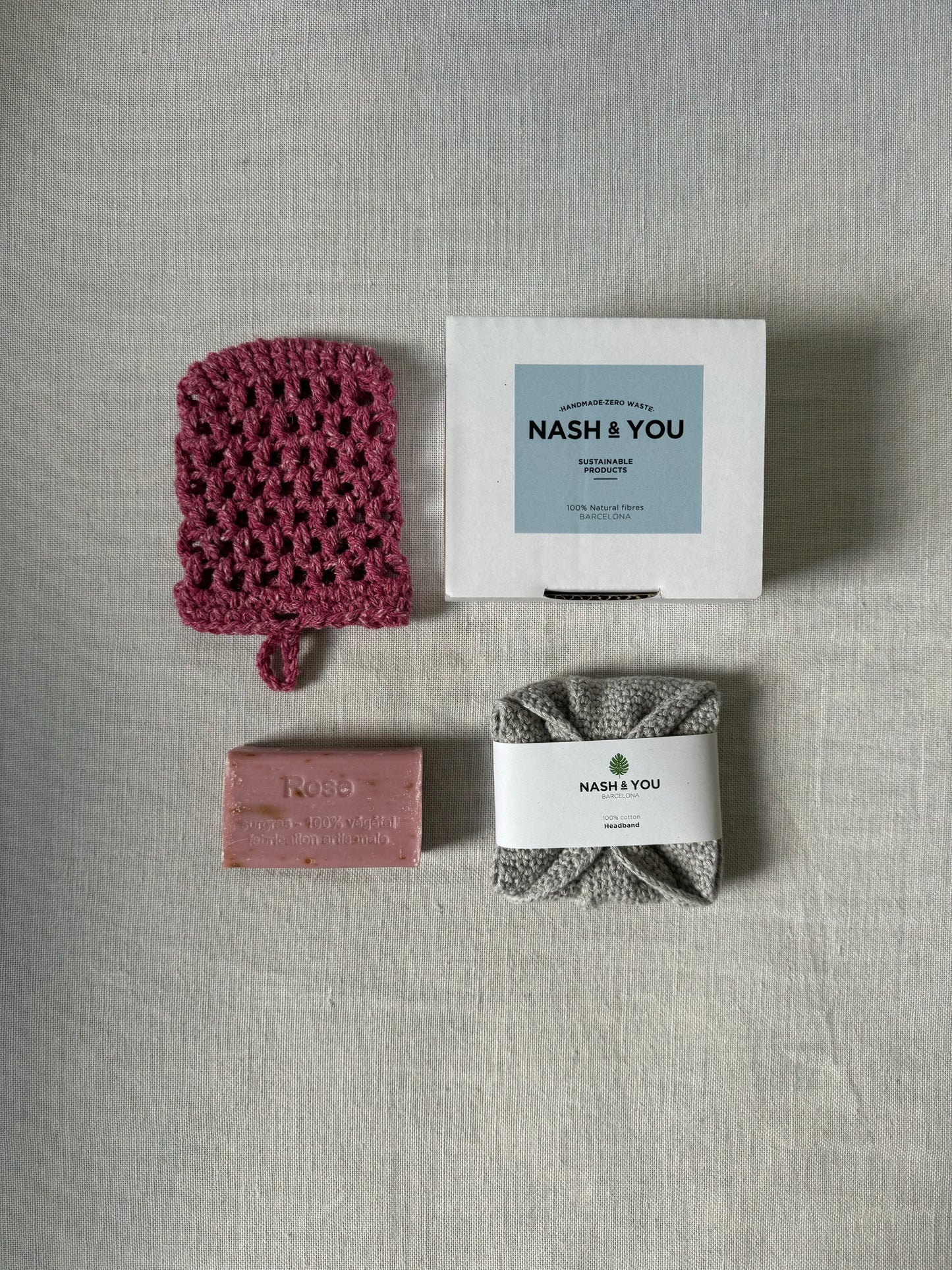 Pack facial crochet