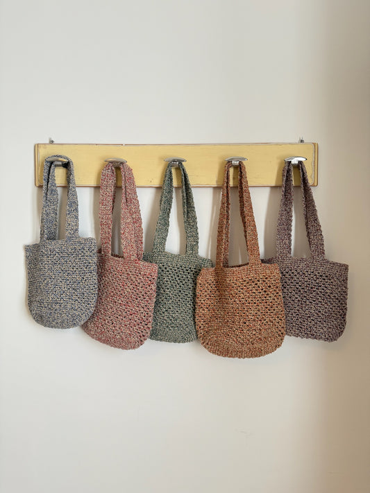 Handcrafted Crochet Rustic Bag