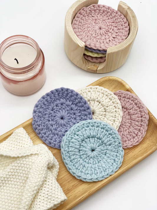 Crochet make-up pads (Pack 3)